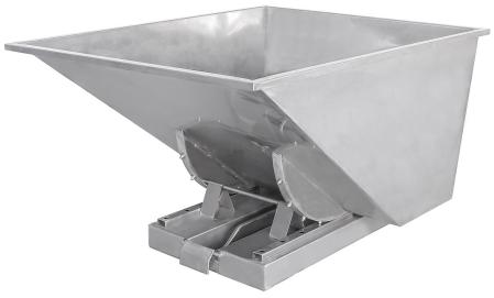 Tippcontainer rostfri 900L