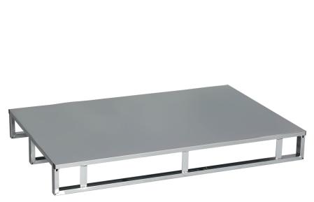 Stalpall med platdack