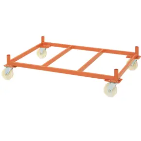 Vagn for stalpall