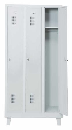 Helsvetsat kladskap med ben och 3 dorrar