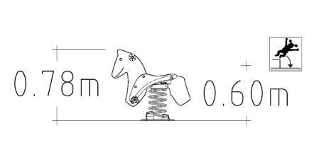 Fjadergunga for barn