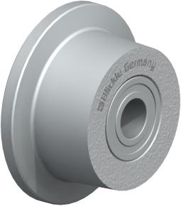 Flanshjul med kullager