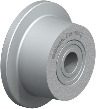 Flanshjul med kullager