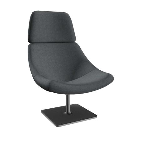 Fatolj med fotplatta