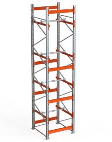 Kabeltrumsupphangning for pallstall