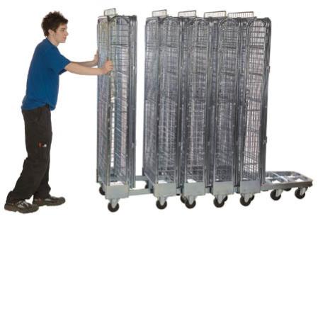 Stackningsbar rullcontainer