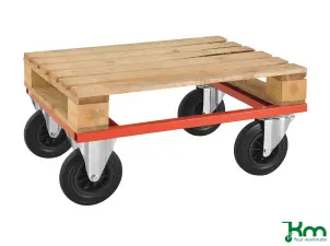 Pallvagn for halvpall