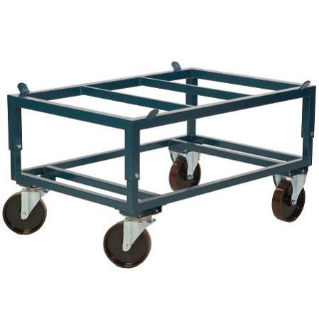 Pallvagn med stallbar hojd