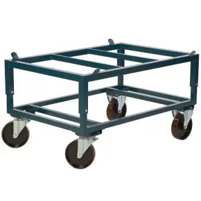 Pallvagn med stallbar hojd