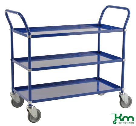 Hyllvagn med 3 plan