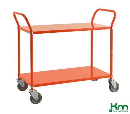 Hyllvagn med 2 plan