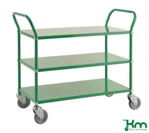 Hyllvagn med 3 plan