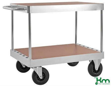 Bordsvagn med 2 plan