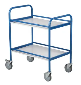 Bordsvagn med 2 plan
