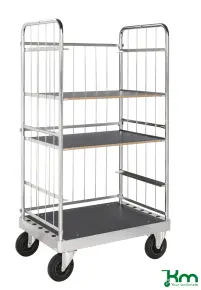 Hyllvagn med galler