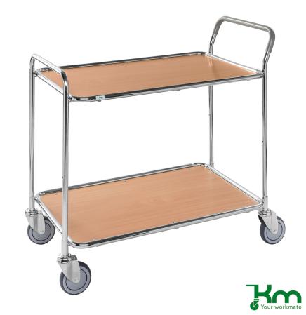 Bordsvagn med 2 plan