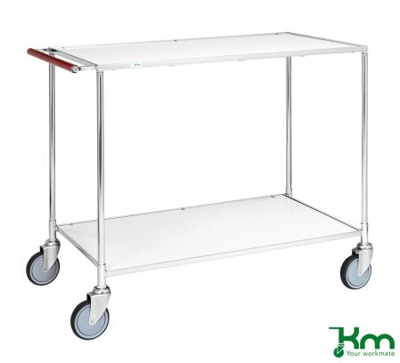 Bordsvagn med 2 plan