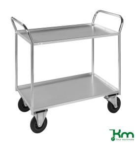 Hyllvagn helsvetsad med 2 plan