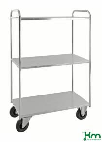 Hyllvagn helsvetsad med 3 plan