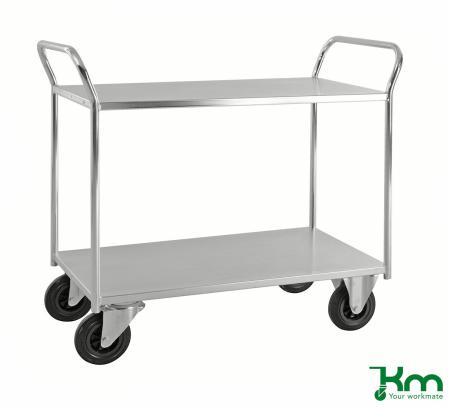 Hyllvagn helsvetsad med 2 plan