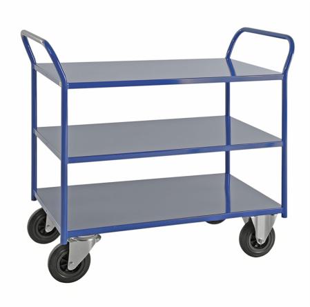 Hyllvagn helsvetsad med 3 plan