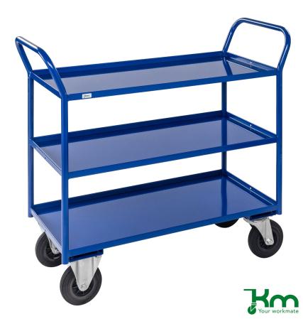 Hyllvagn helsvetsad med 3 plan