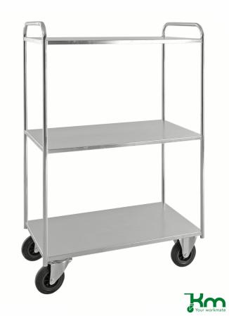 Hyllvagn helsvetsad med 3 plan