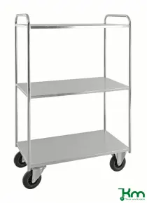 Hyllvagn helsvetsad med 3 plan