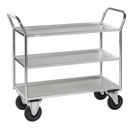 Hyllvagn helsvetsad med 3 plan