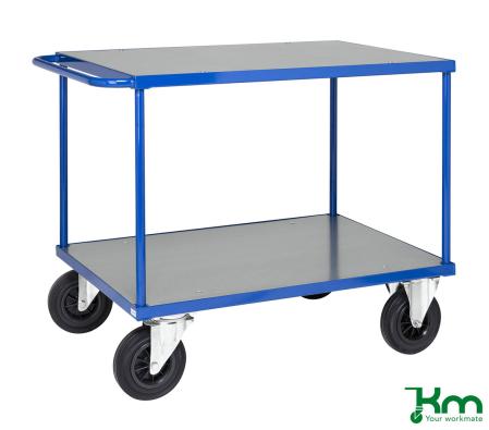 Bordsvagn med 2 plan 