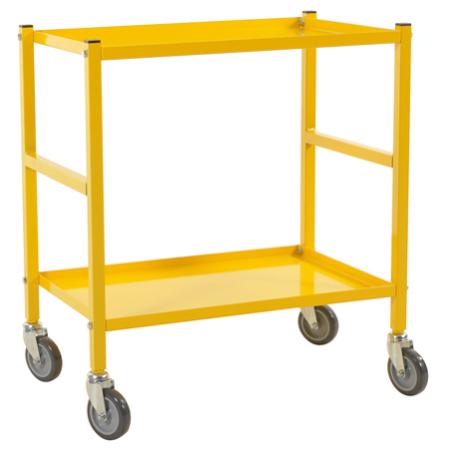 Hyllvagn for plastbackar