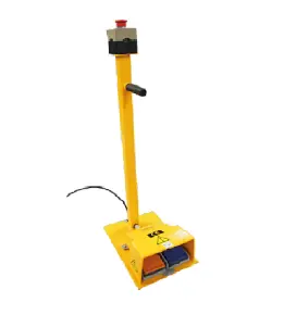 Fotpedal till lyftbord