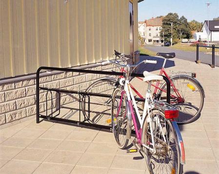 Cykelstall for nedgjutning