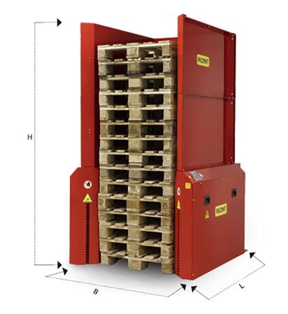 Pallmagasin agv 15 pallar
