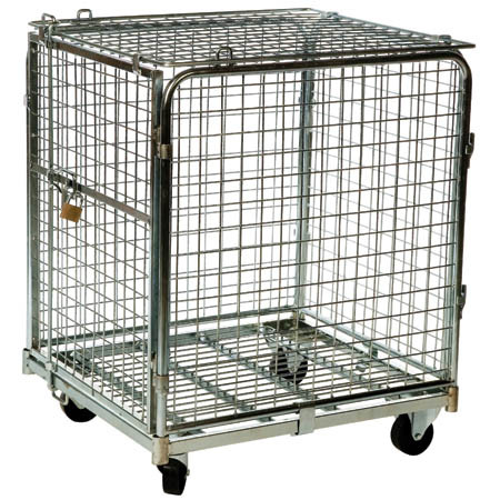 Säkerhetscontainer med nättak