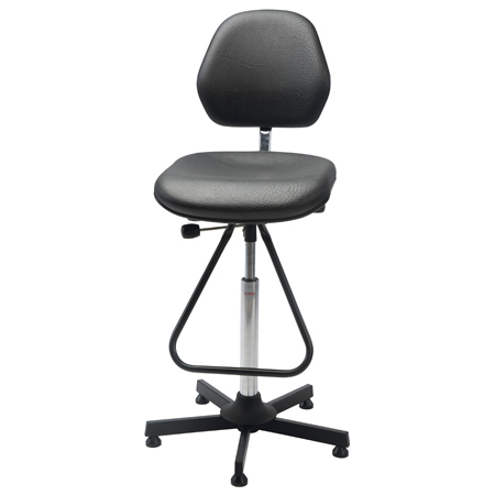 Arbetsstol i konstläder