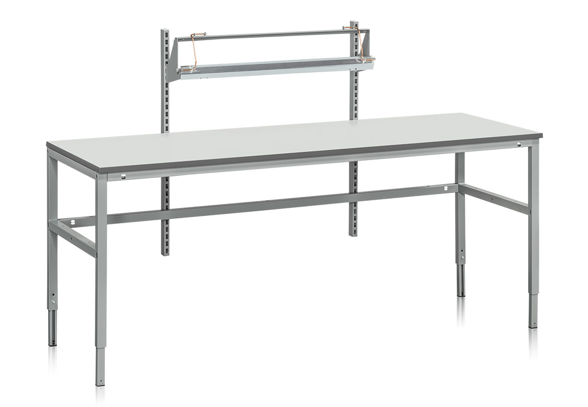 Packbord Melba inkl. 2 pelare, pappersavrivare