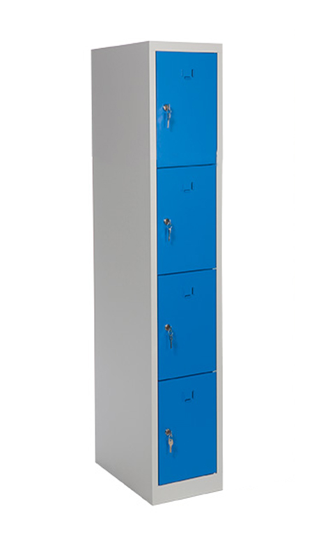 Småfackskåp Pimpsten 1x4, helsvetsat