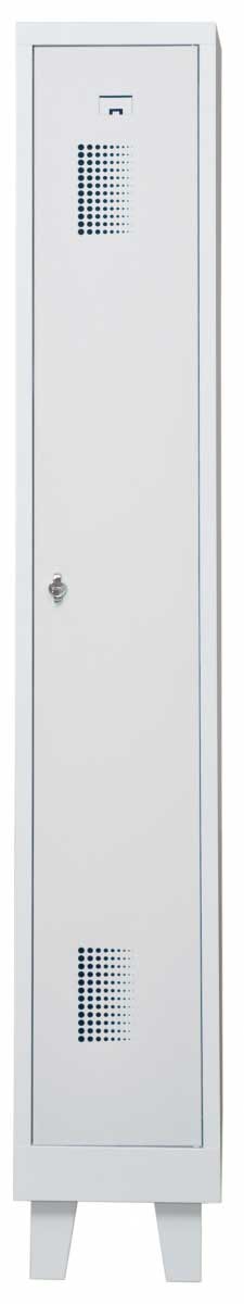 Helsvetsat kladskap med ben och 1 dorr