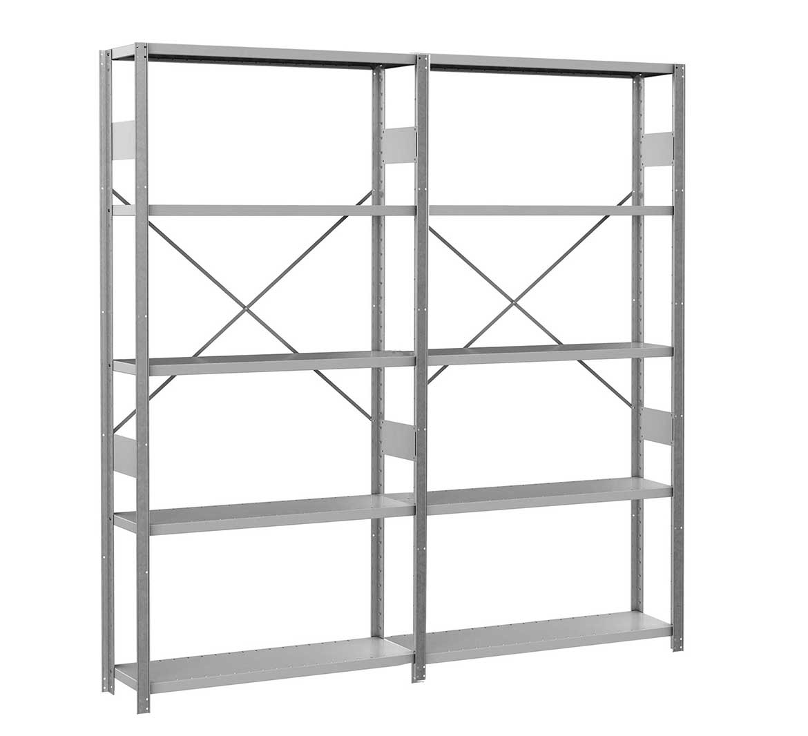 Lagerhylla Sinus 2 sektioner