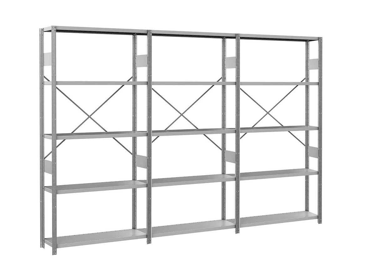 Lagerhylla Sinus 3 sektioner