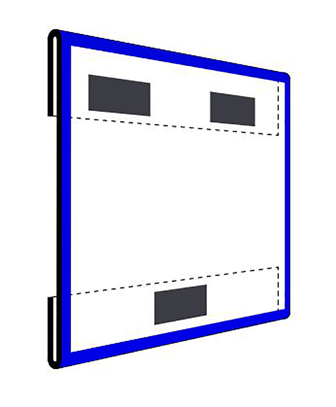 Informationstavla magnetisk A4