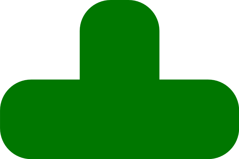 Golvmarkering symbol T-form