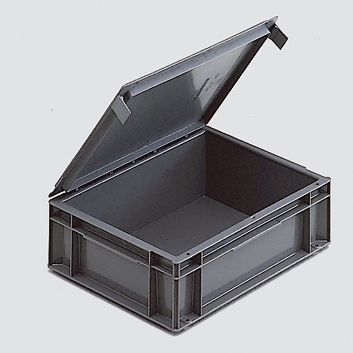Plastback med lock