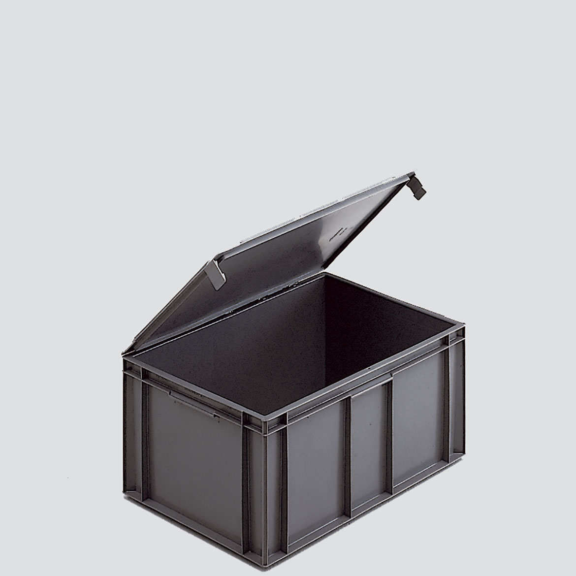 Plastback med lock