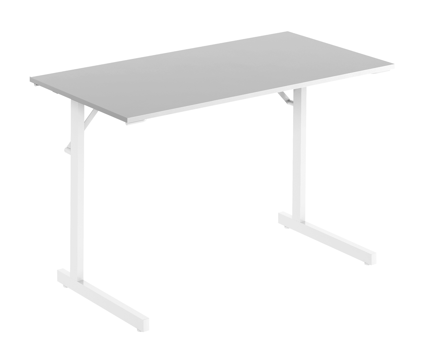 Fällbord Konferens utan hjul med rak skiva