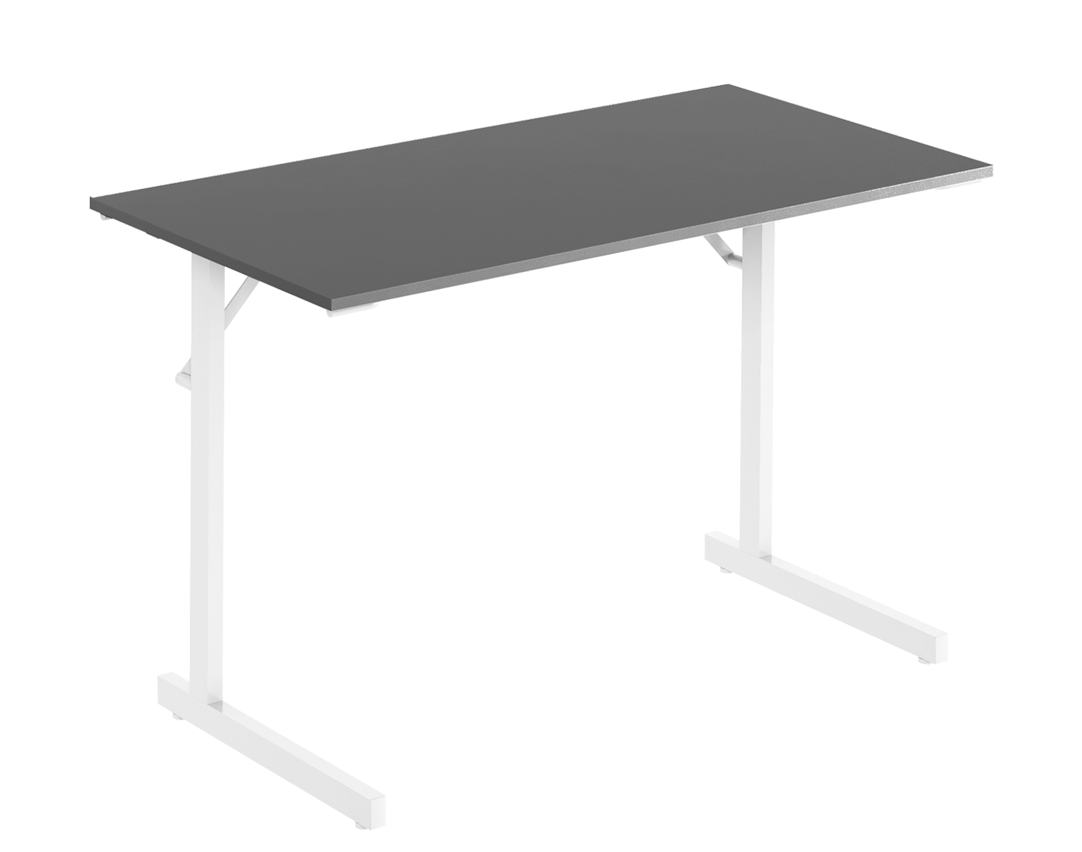 Fällbord Konferens utan hjul med rak skiva