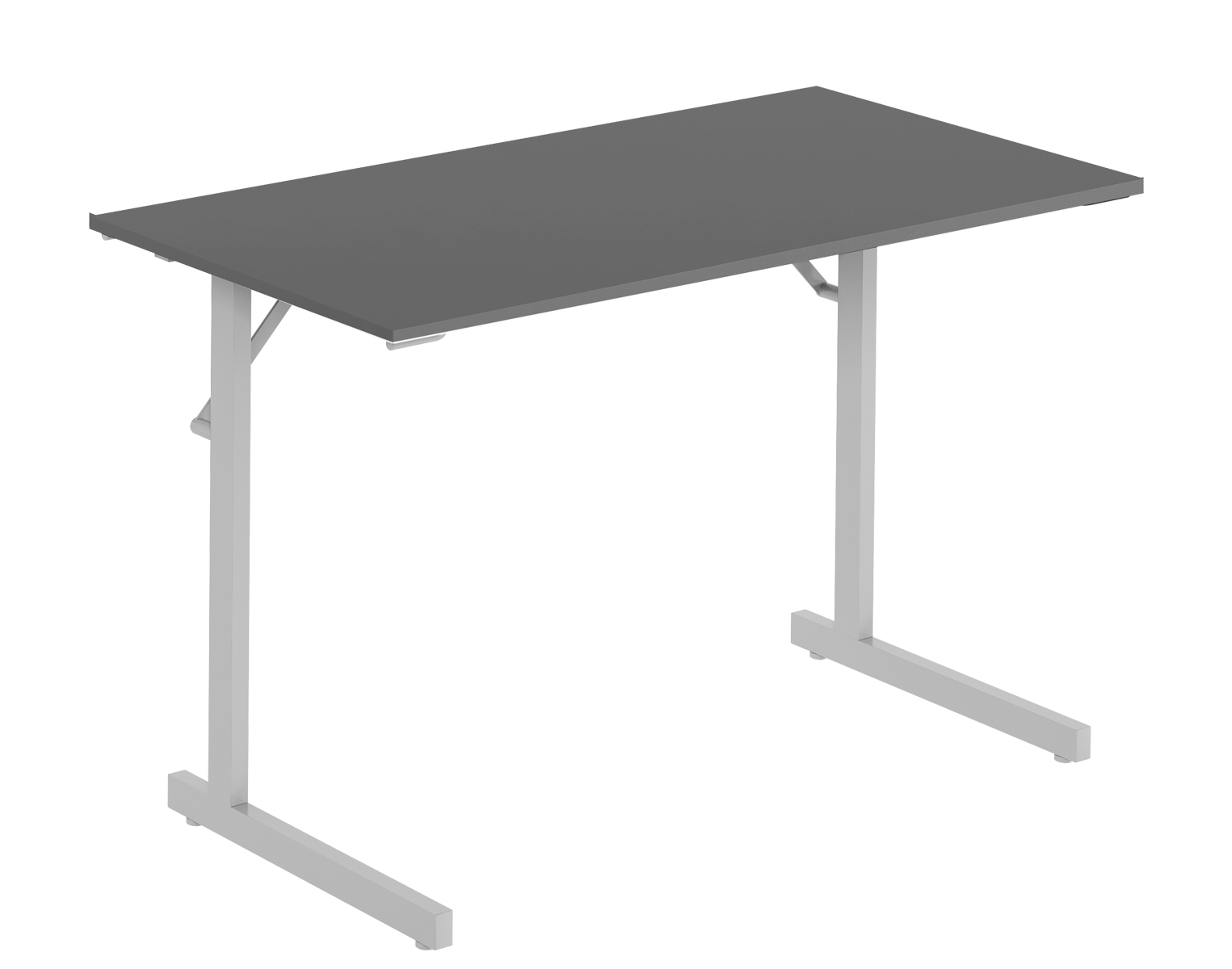 Fällbord Konferens utan hjul med rak skiva