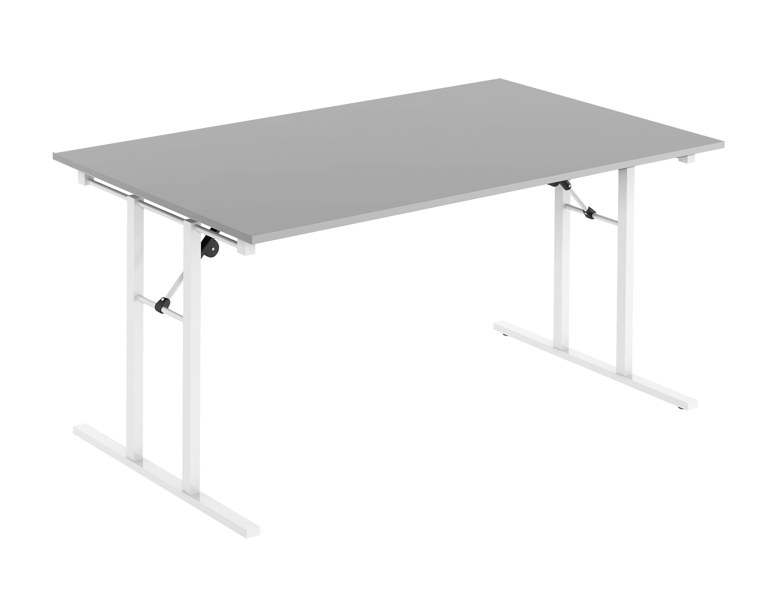 Fällbord Konferens utan hjul med rak skiva