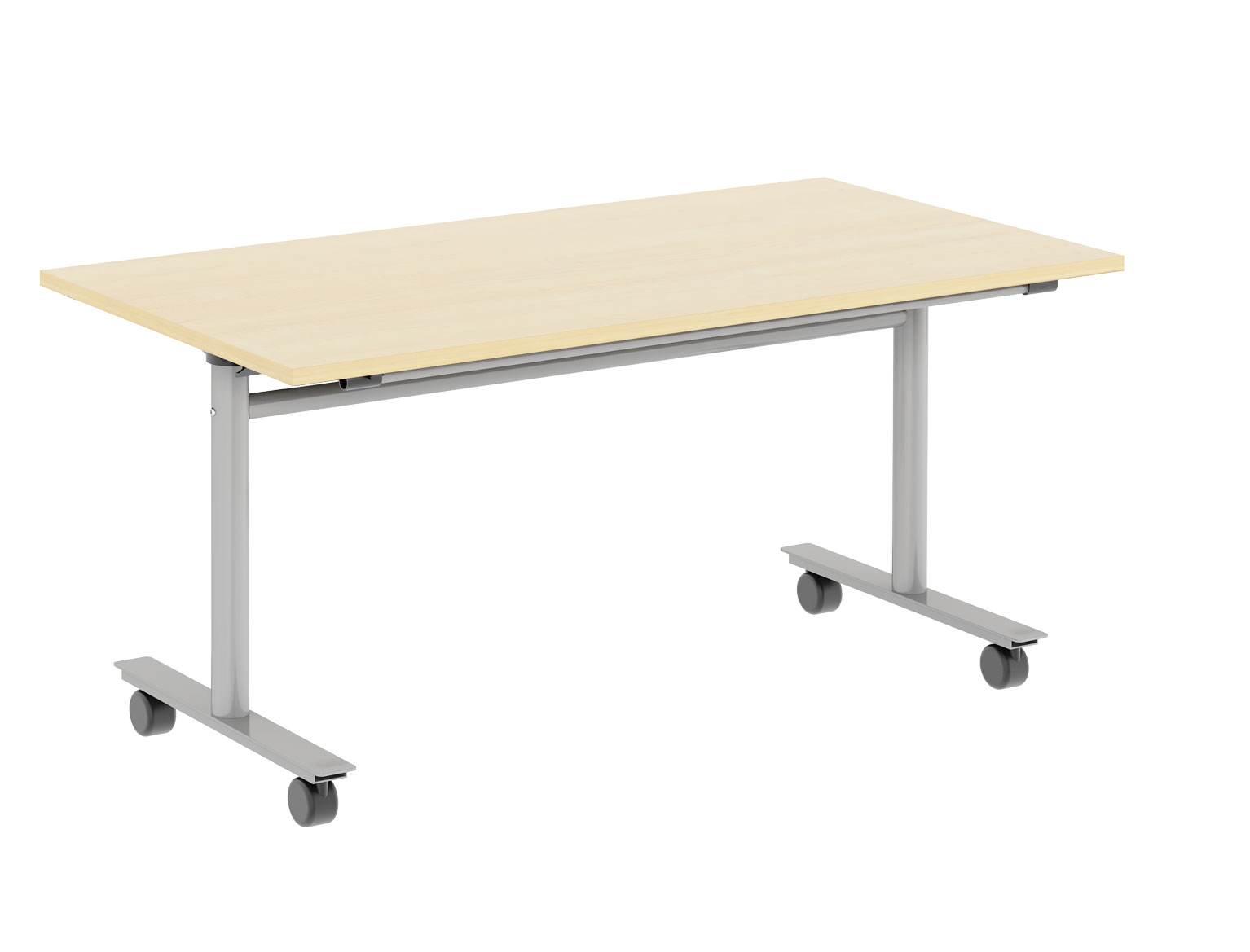 Fällbord Konferens med hjul rak skiva